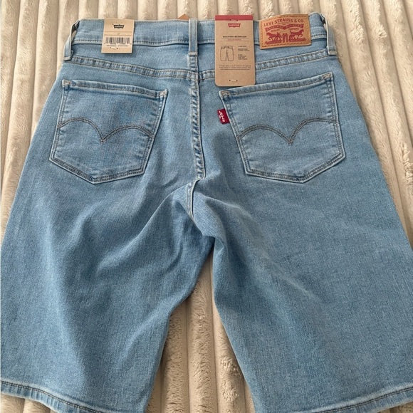 Levi's Light Blue Jean Shorts for Men - Picture 2 of 4